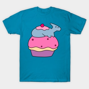 Hadrosaurus and Giant Cupcake T-Shirt